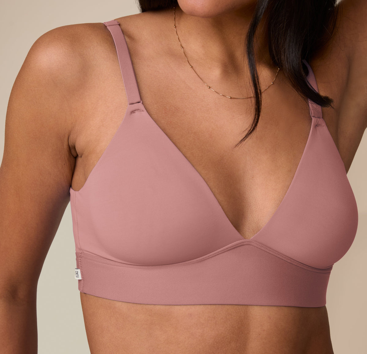 Harper Wilde - Bliss Triangle Bralette - Plum -