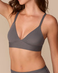 Harper Wilde - Bliss Triangle Bralette - Smoke -