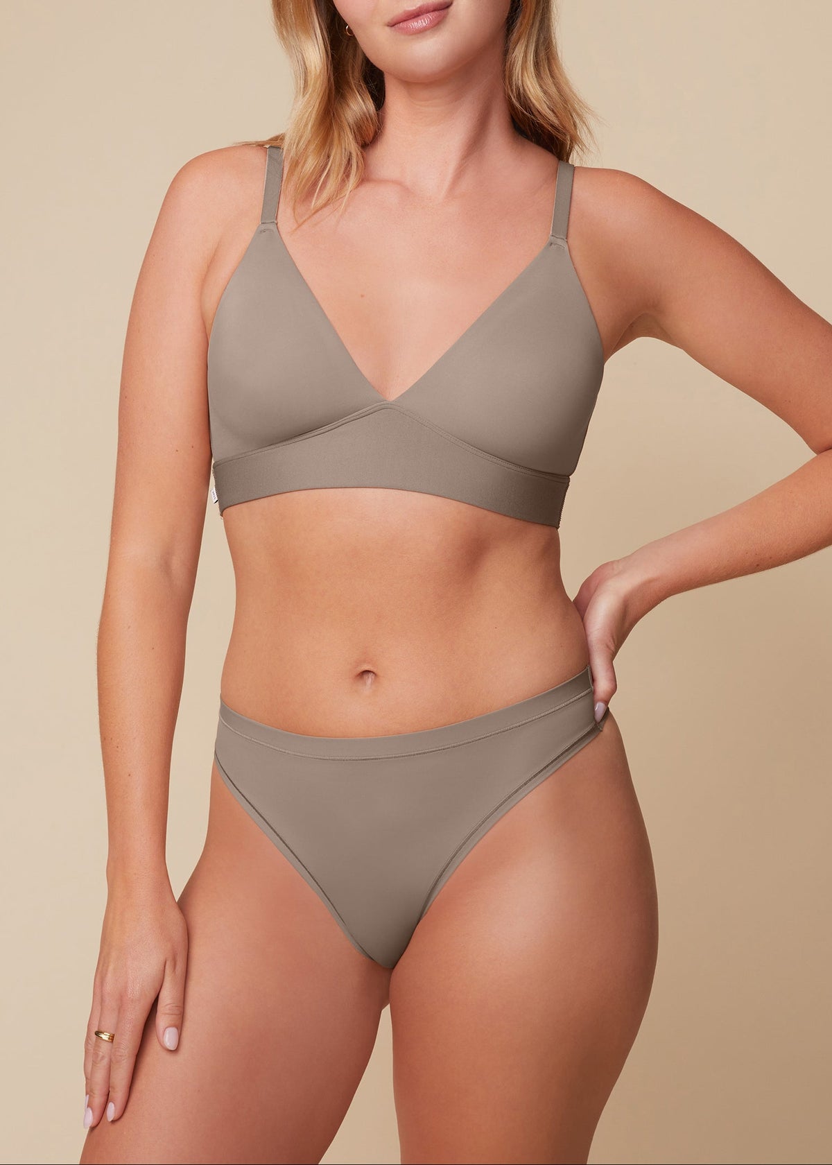 Harper Wilde - Bliss Triangle Bralette - Desert -