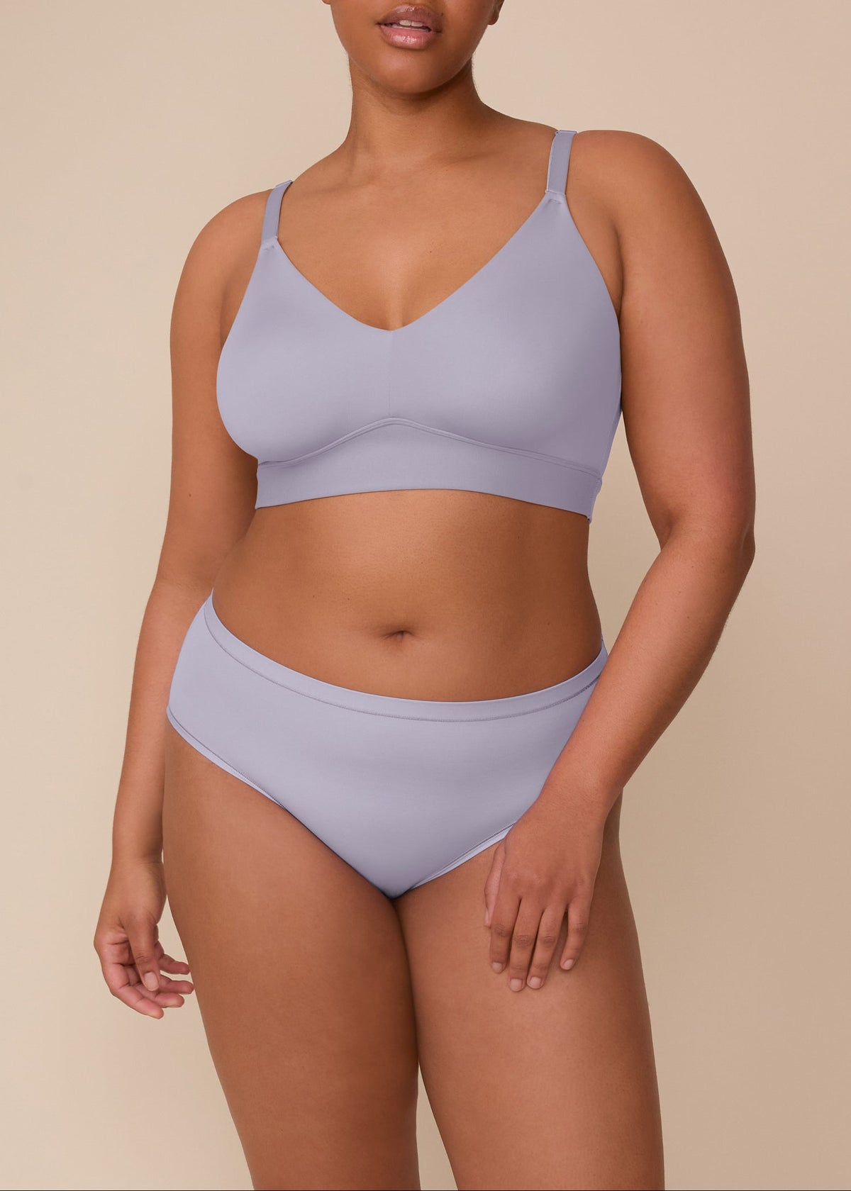 Harper Wilde - Bliss Triangle Bralette - Violet -
