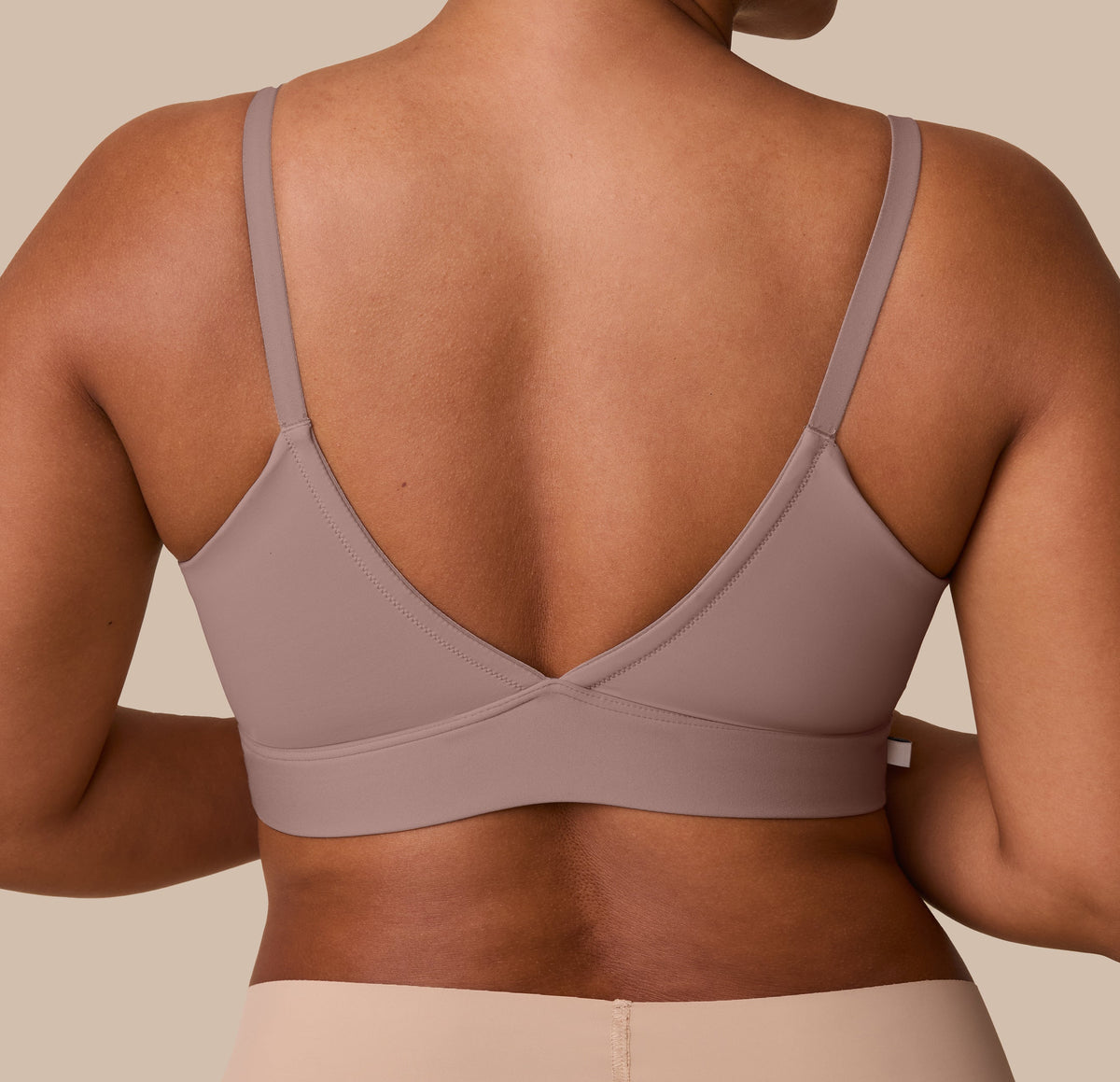 Harper Wilde - Bliss Triangle Bralette - Mauve -