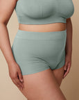 Harper Wilde - Cloud Cotton Highwaist Boyshort - Seaglass -