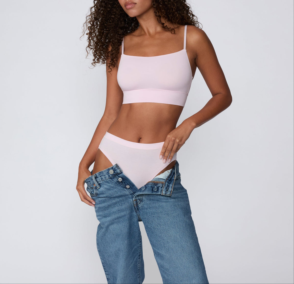 Harper Wilde - Cloud Cotton French Cut Brief - Primrose -