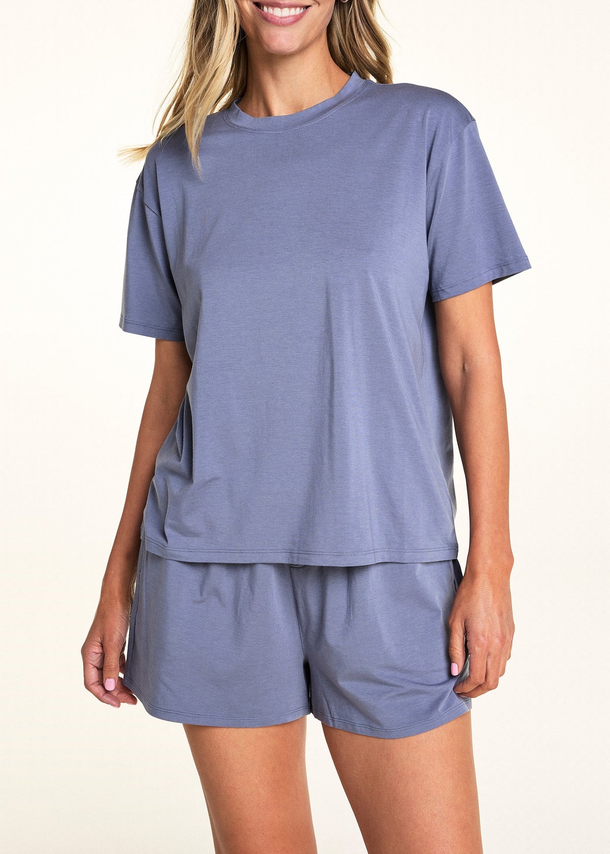Harper Wilde - Cloud Cotton T-Shirt - Slate -