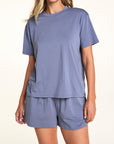 Harper Wilde - Cloud Cotton T-Shirt - Slate -