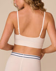Harper Wilde - Cloud Cotton Thin Strap Bralette - Quartz -
