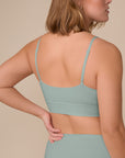 Harper Wilde - Cloud Cotton Triangle Bralette - Seaglass -