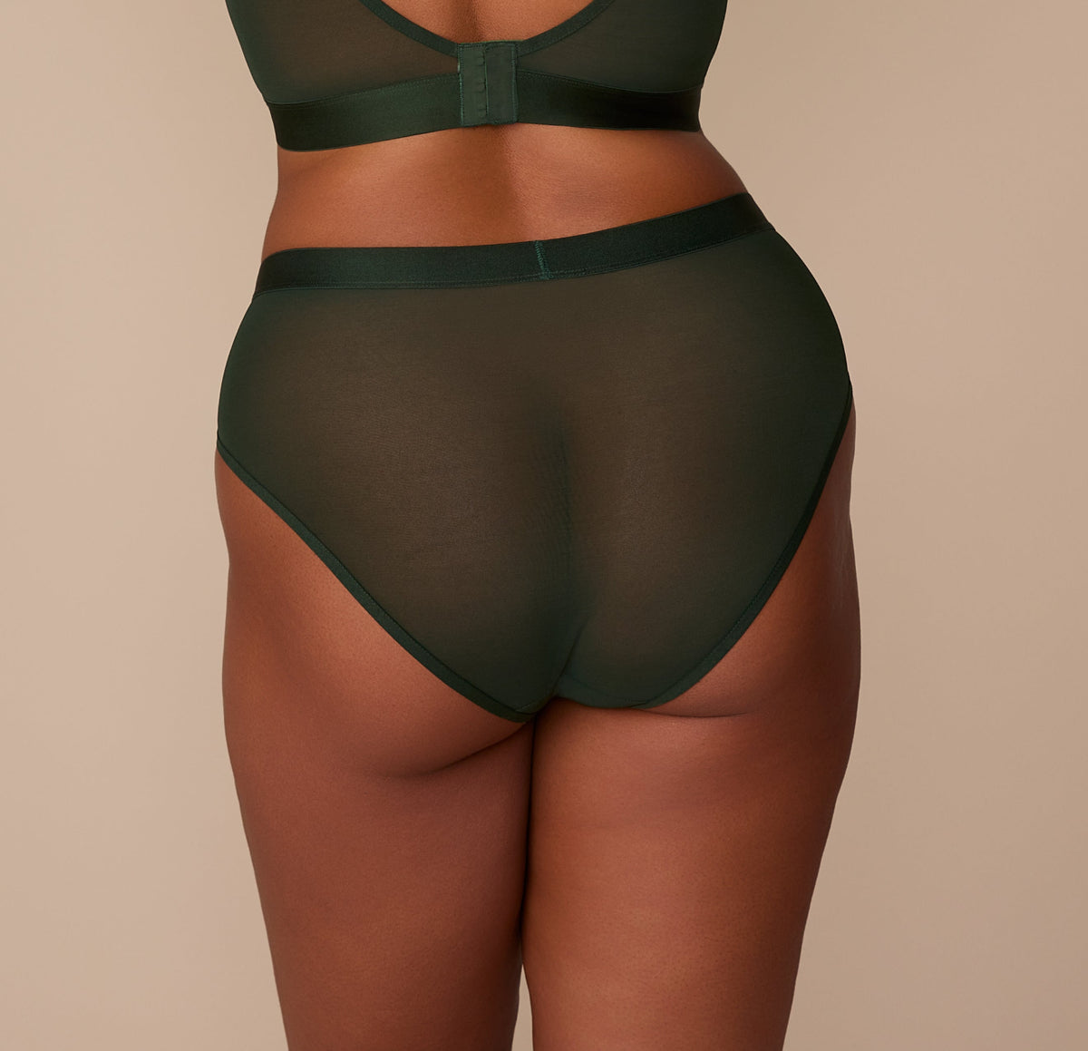 Harper Wilde - ComfortMesh Highwaist Brief - Sequioa -