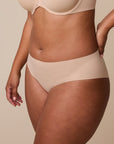 Harper Wilde - No-Show Hiphugger - Beige -