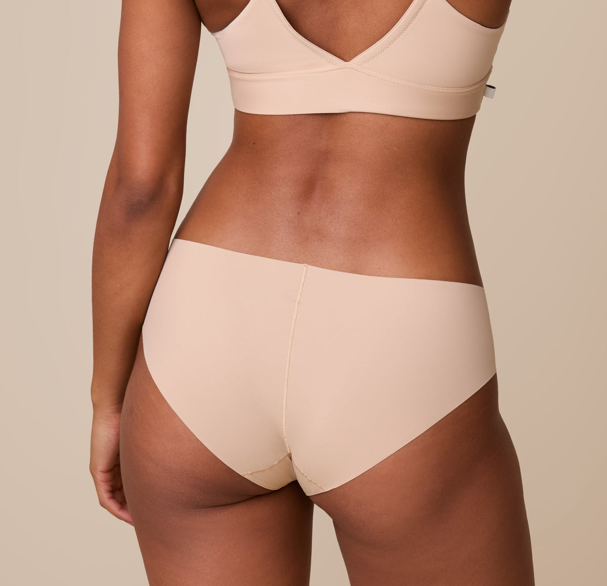 Harper Wilde - No-Show Hiphugger - Beige -