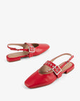 Intentionally Blank - Pearl Slingback Natural Sole Ballet Flat -