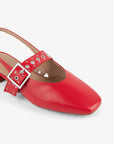 Intentionally Blank - Pearl Slingback Natural Sole Ballet Flat -