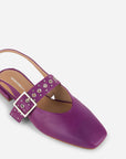Intentionally Blank - Pearl Slingback Natural Sole Ballet Flat -