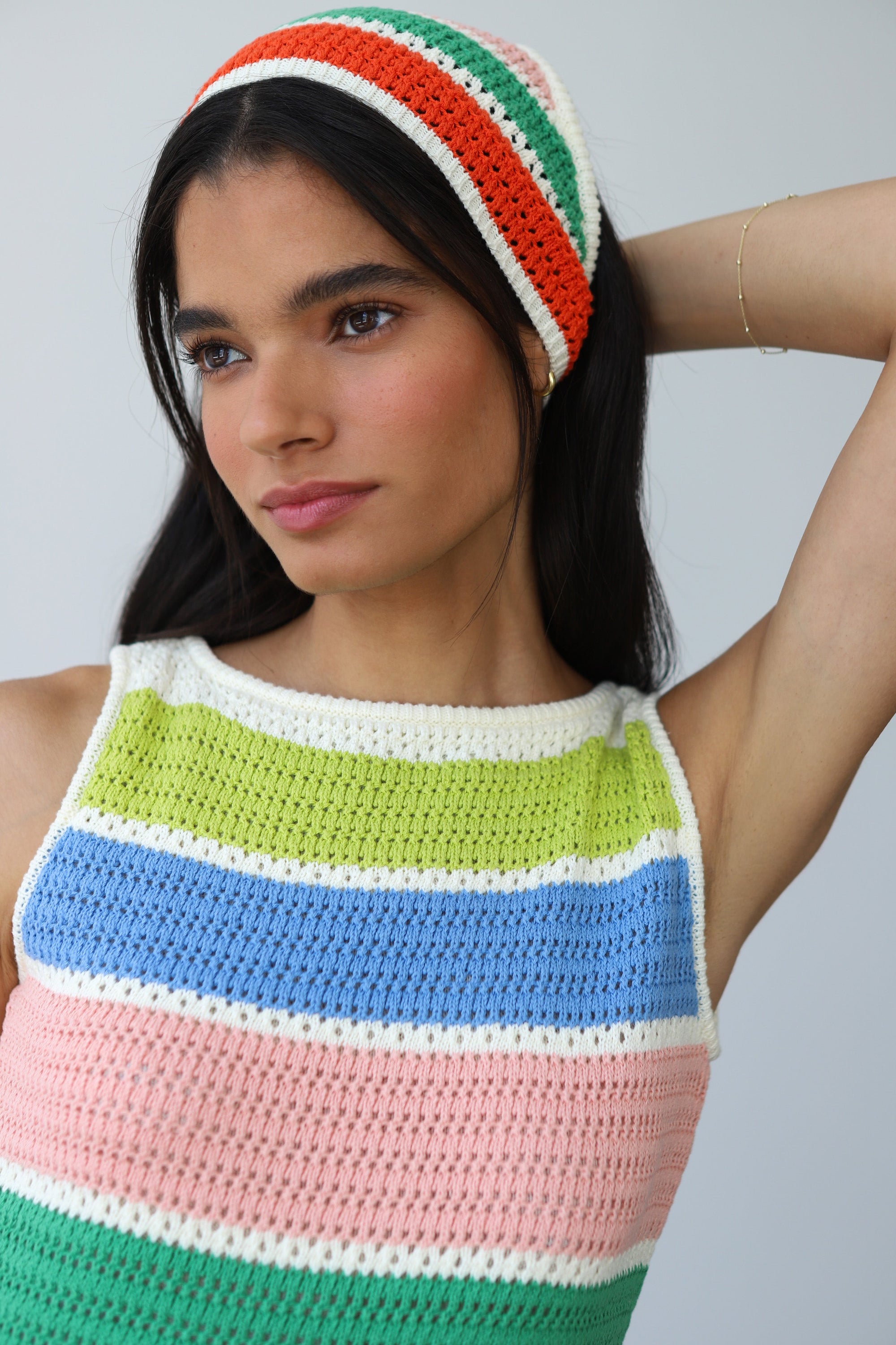 Callahan Knitwear - Perla Crochet Mini Dress -