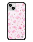 Wildflower iPhone case 14 Forget Me Not Floral Pink Cute