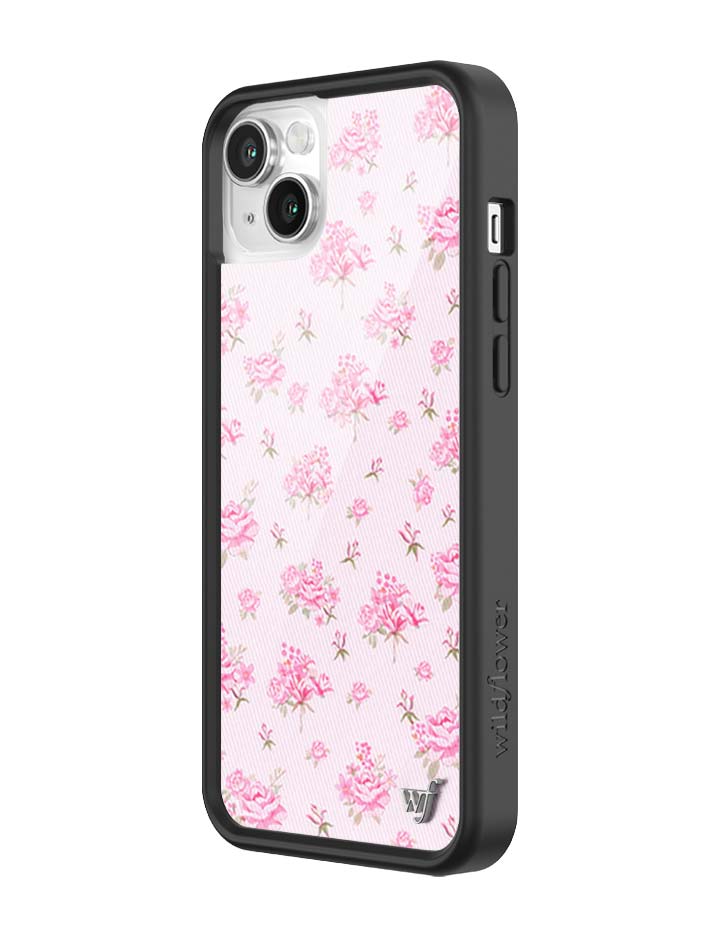 Wildflower iPhone case 14 Forget Me Not Floral Pink Cute