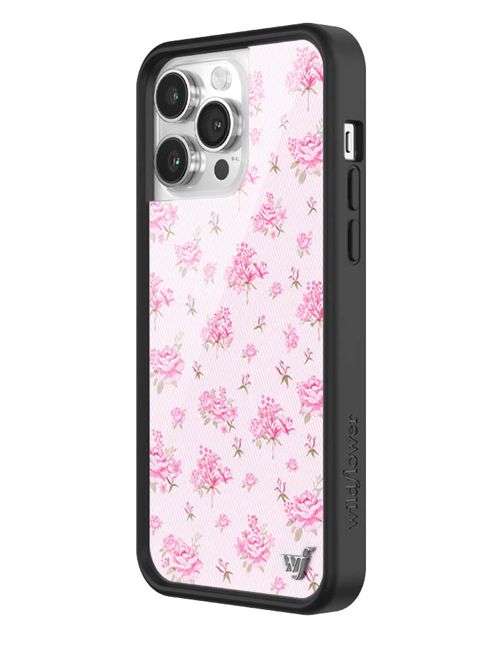 Wildflower iPhone case 14 Pro Max Forget Me Not Floral Pink Cute