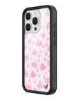 Wildflower iPhone case 16 Pro Forget Me Not Floral Pink Cute