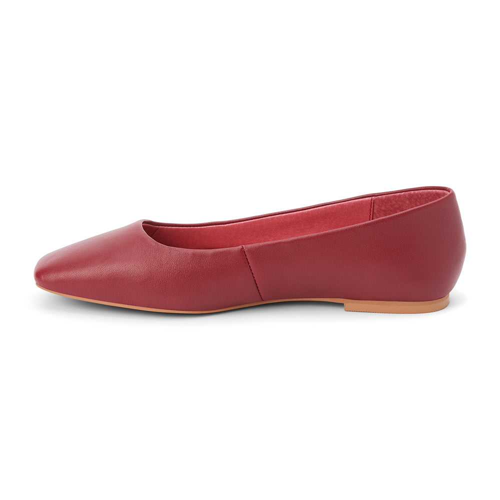 Matisse - Phillip Ballet Flat - Burgundy -