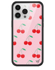 Wildflower Pink Cherries iPhone 14 Pro Max Case
