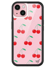 Wildflower Pink Cherries iPhone 15 Case