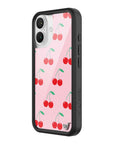 Wildflower Pink Cherries iPhone 16 Case