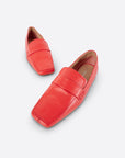 Intentionally Blank - Pinky Loafer - CHERRY LEATHER