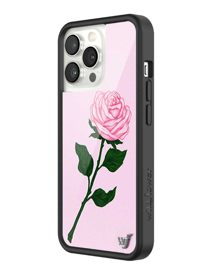 Wildflower iPhone case 13 Pro Pink Rose Flowers Cute