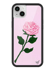 Wildflower iPhone case 14 Pink Rose Flowers Cute