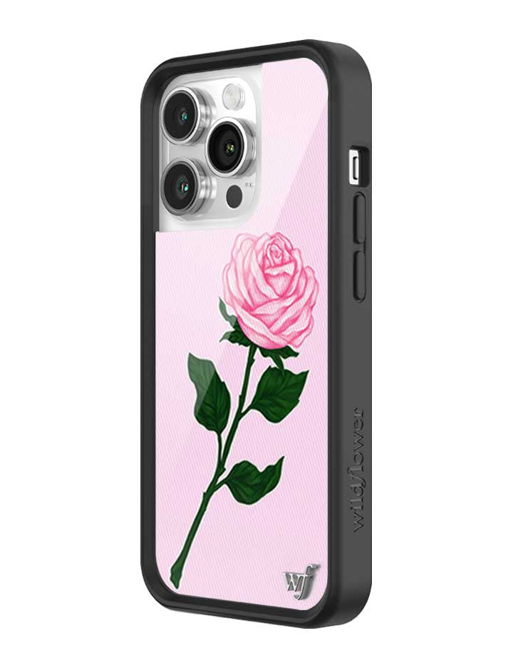 Wildflower iPhone case 14 Pro Pink Rose Flowers Cute