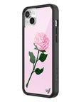 Wildflower iPhone case 14 Plus Pink Rose Flowers Cute