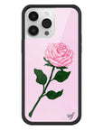 Wildflower iPhone case 14 Pro Max Pink Rose Flowers Cute