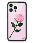 Wildflower iPhone case 15 Pro Max Pink Rose Flowers Cute