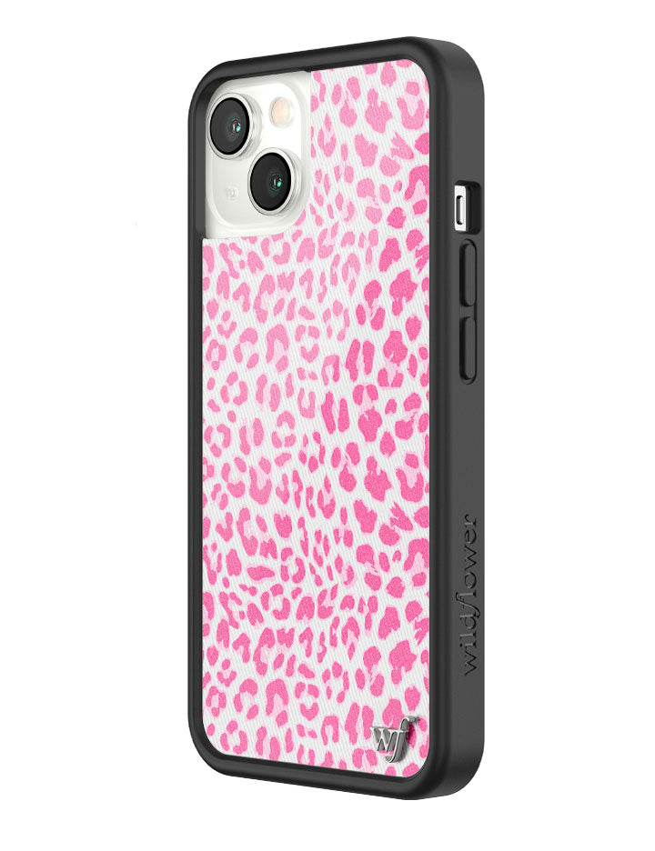 Wildflower Pink Meow iPhone 13 Case