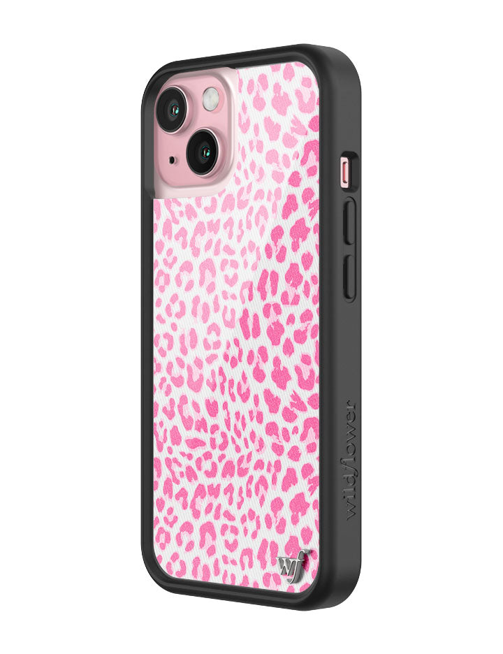 Wildflower Pink Meow iPhone 16 Case