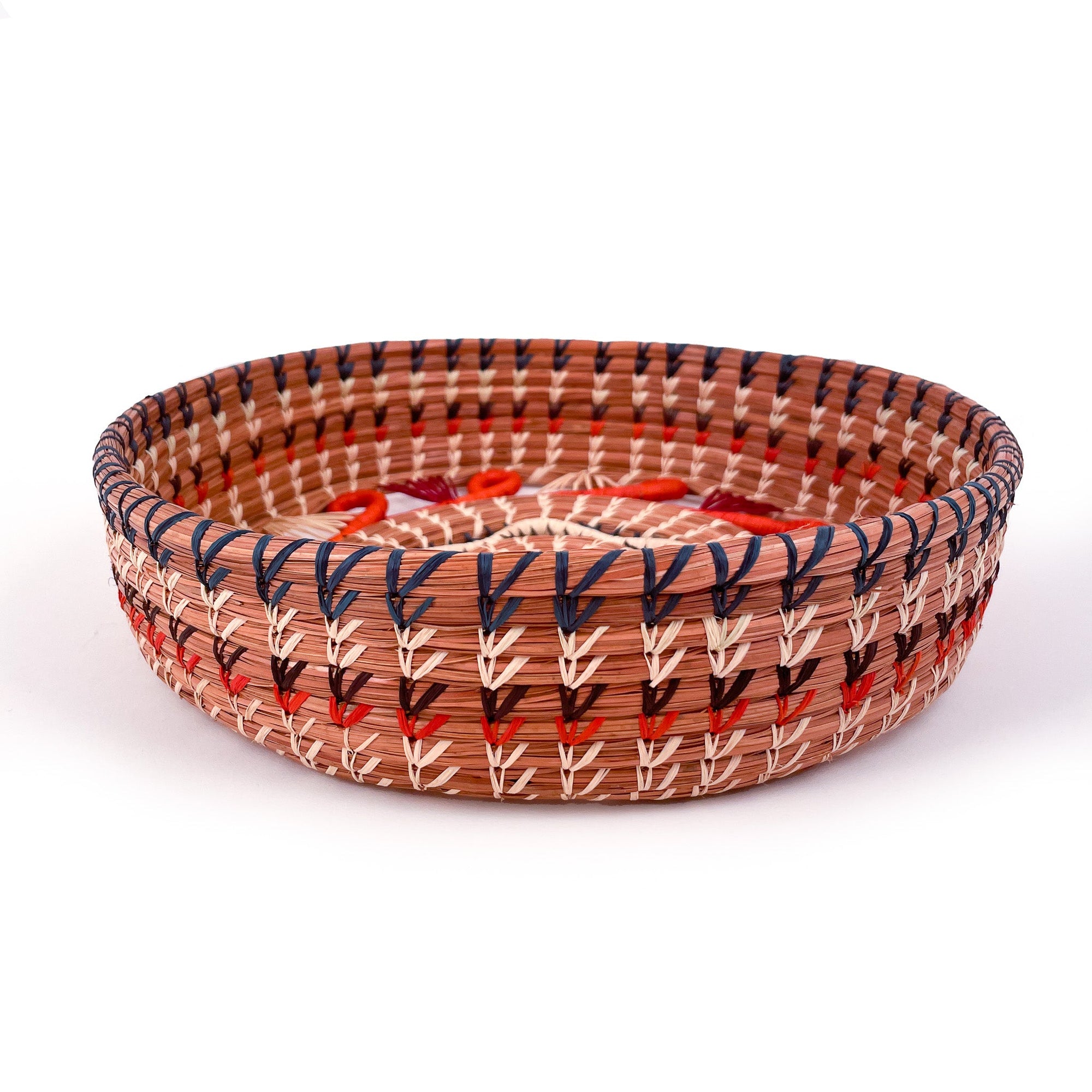 Mayan Hands - Cristina Basket in Orange -