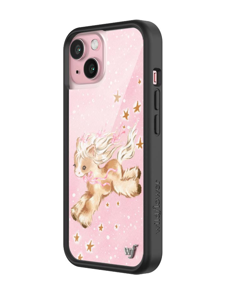 Wildflower iPhone case 15 Pony Dreams Pink Cute