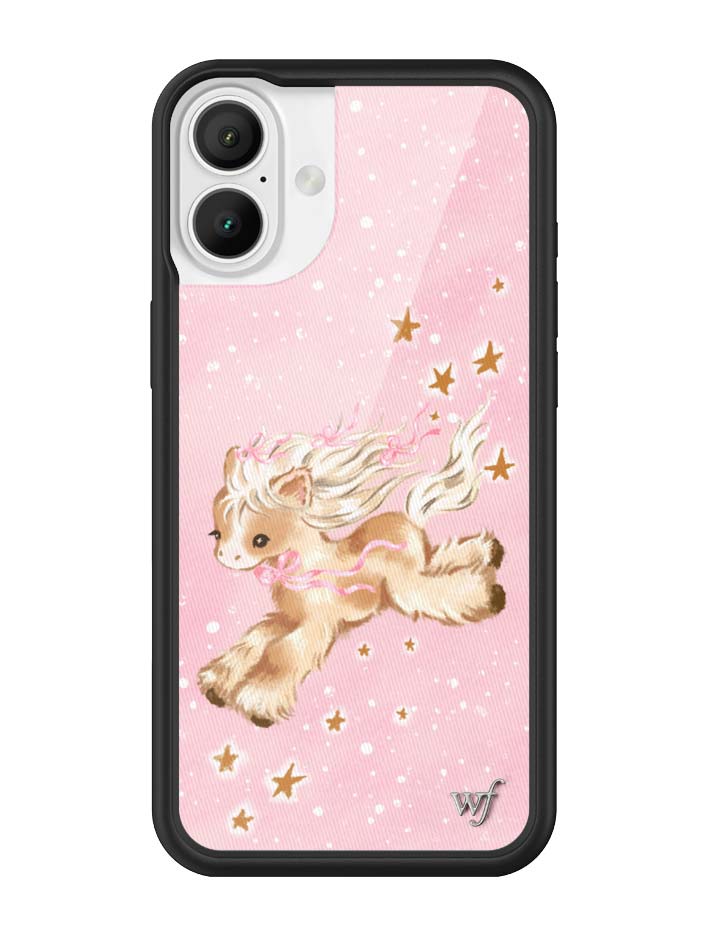 Wildflower iPhone case 16 Plus Pony Dreams Pink Cute