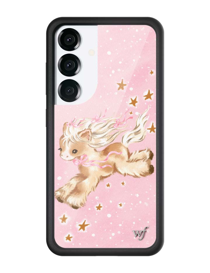 Wildflower Galaxy S25 case Pony Dreams Pink Cute