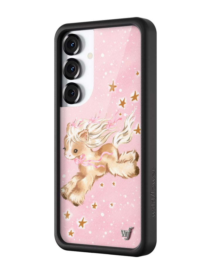 Wildflower Galaxy S25 case Pony Dreams Pink Cute