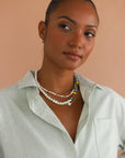 The Pinstripe Button Down - Green