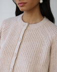 Callahan Knitwear - Poppy Cardigan - Lychee -