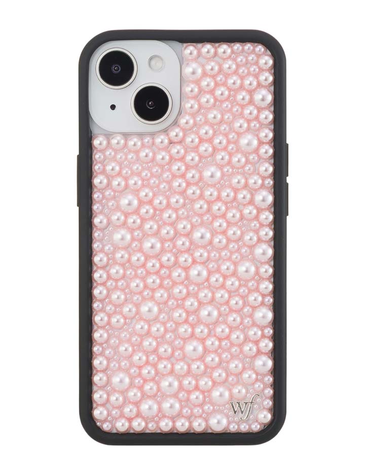 Wildflower iPhone case 13 Pearl Pink Cute