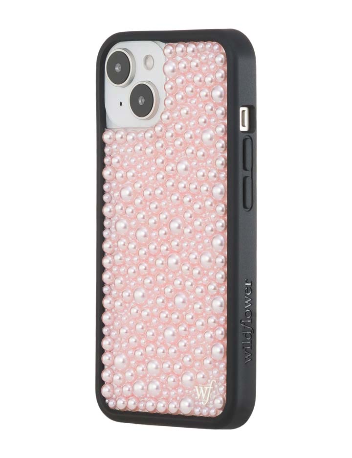 Wildflower iPhone case 13 Pearl Pink Cute