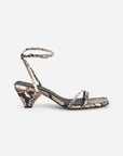 Intentionally Blank - Pretty Please Snake Embossed Heel -