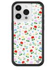 Wildflower iPhone case 15 Pro Prairie Floral Flowers Red Cute