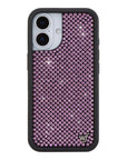 Wildflower iPhone case 17 Rhinestone | Pink Sparkle Cute