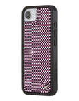 Wildflower iPhone case 17e Rhinestone | Pink Sparkle Cute