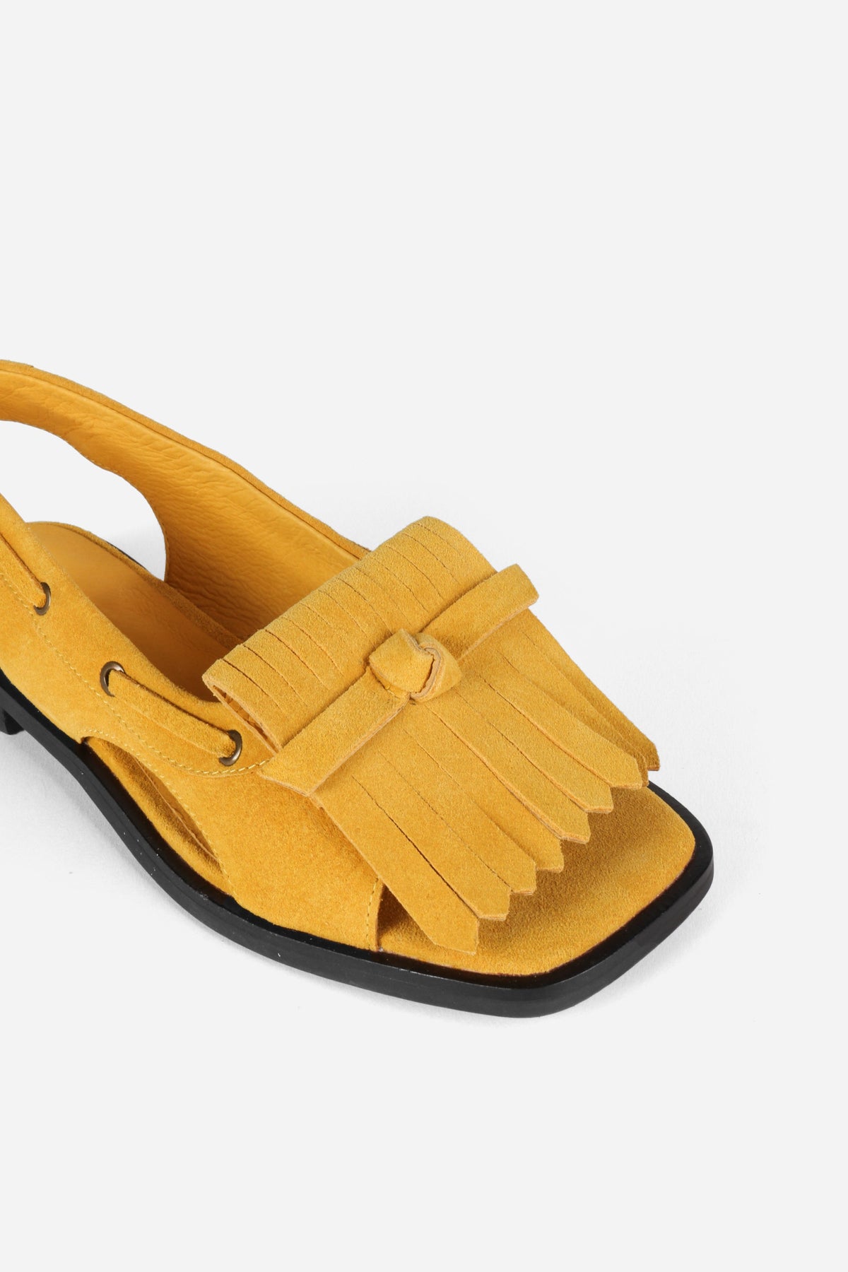 Intentionally Blank - Professor Flat Fringe Sandal -