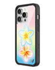 Wildflower iPhone case 14 Pro Pastel Plumeria Flowers Cute